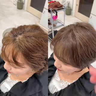 ショート 佐々木陸/ショート特 化/明るい白髪染めのヘアスタイル