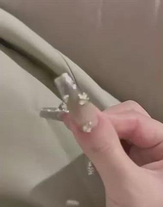 ロング めぐみのネイルサロン スタッフ練習のネイルデザイン