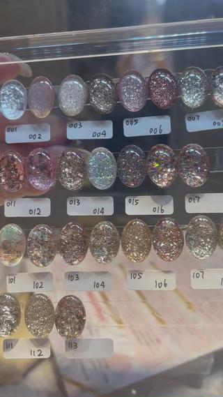 ショート めぐみのネイルサロン スタッフ練習のネイルデザイン
