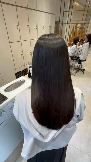 ロング 美髪矯正/渡辺 りんのヘアスタイル