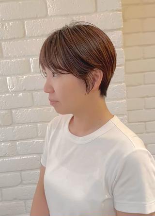 ショート 杉田 健太のヘアスタイル