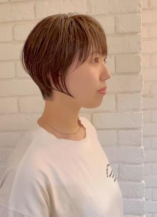 ショート 杉田 健太のヘアスタイル