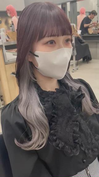 ブリーチ二回ホワイトインナーカラー
ケアブリーチ
ブリーチカラー
ダブルカラー
アニメカラー