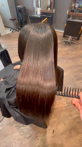 ロング モリタ ミサキのヘアスタイル