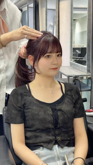 ライトニングダブルカラー+カット