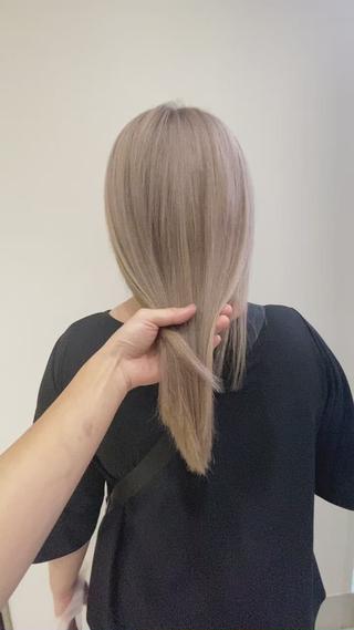 ダブルカラー+カット