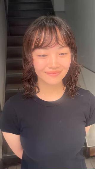 ナチュラルなパーマ
イメージチェンジしたい方、初パーマかけたい方可愛い似合うパーマにしますྀིお任せ下さい♪