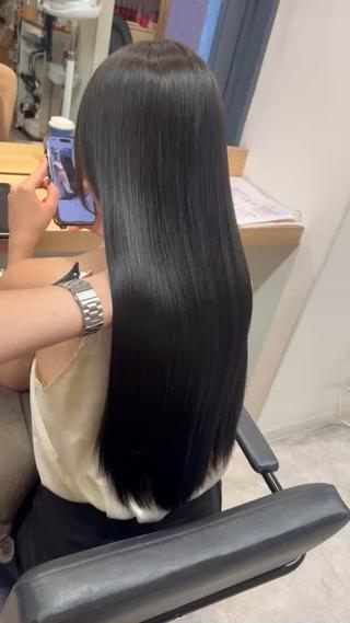 髪質改善ストレート 
