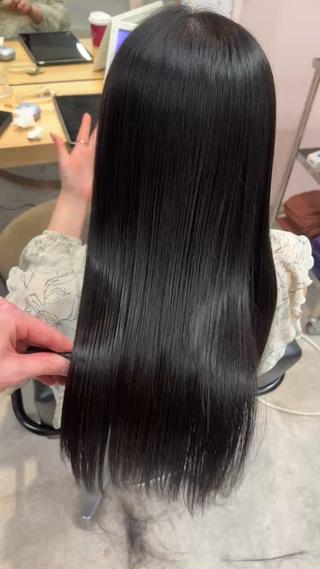 ツヤツヤ髪質改善ストレート 