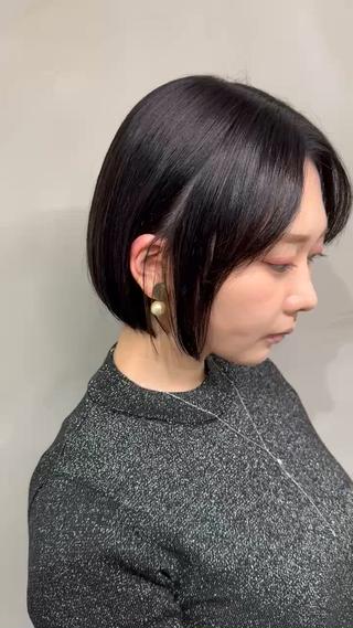 ショート カラー Bob &髪質改善 NEMOTOのヘアスタイル