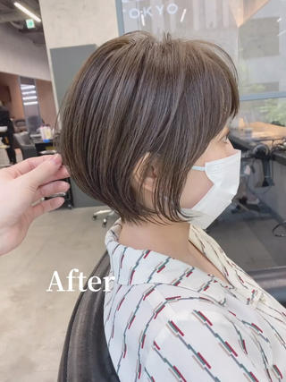 お客様のビフォーアフターです