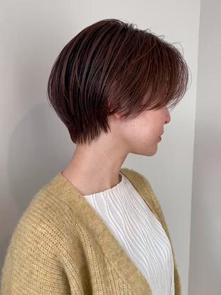 ショート カラー ✨ショート・ボブ✨ ✨刈り上げ✨翔太のヘアスタイル