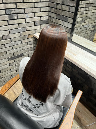 ロング パーマ 髪質改善/ ハイトーン 中野亘稀のヘアスタイル