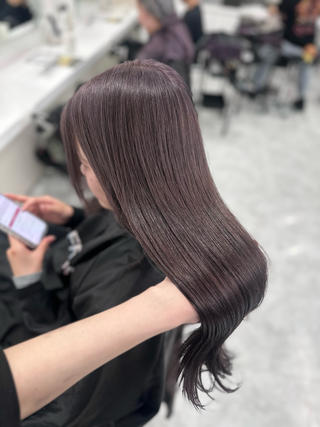 ロング 韓国ガーリー🤍ハイ トーン🤍Ayanaのヘアスタイル