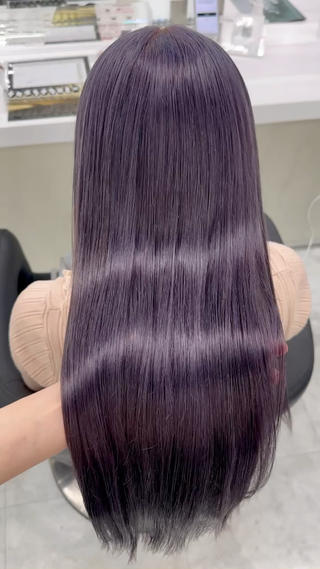 ロング 韓国ガーリー🤍ハイ トーン🤍Ayanaのヘアスタイル