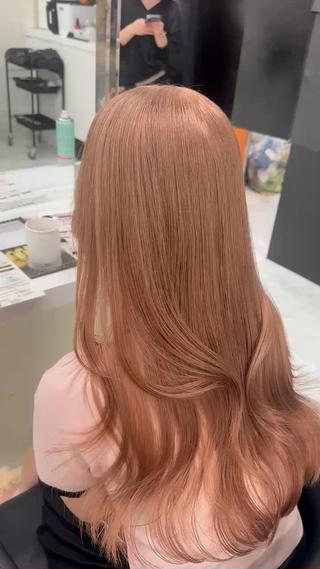 ロング 韓国ガーリー🤍ハイ トーン🤍Ayanaのヘアスタイル