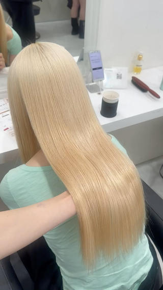 ロング 韓国ガーリー🤍ハイ トーン🤍Ayanaのヘアスタイル