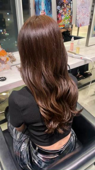 ロング カラー オタク🍒 モロホシユウキのヘアスタイル