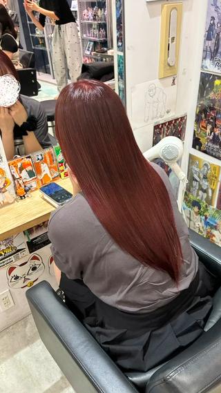 カラー オタク美容師/渋谷 🍒ダブルカラーのヘアスタイル