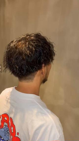 ショート パーマ メンズ 🟦ROOM MEN 瀬古 侑輝🟦のヘアスタイル