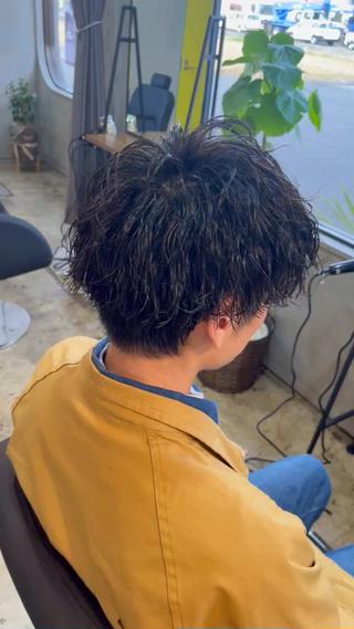 パーマ メンズ 🟦ROOM MEN 瀬古 侑輝🟦のヘアスタイル