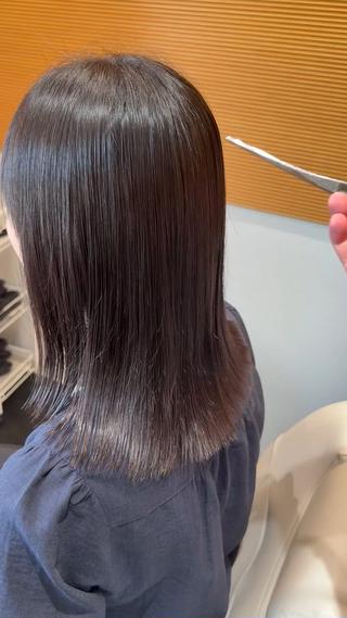 セミロング 松本 将太のヘアスタイル