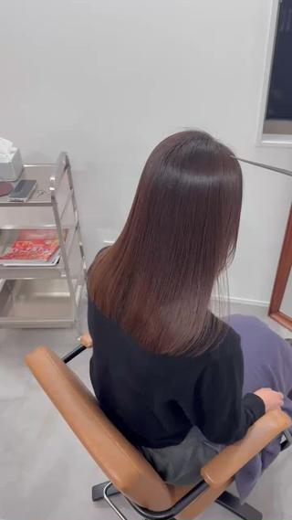 ロング App.to/ アマモトのヘアスタイル