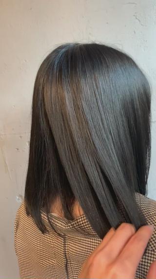 ツヤツヤ黒髪戻し