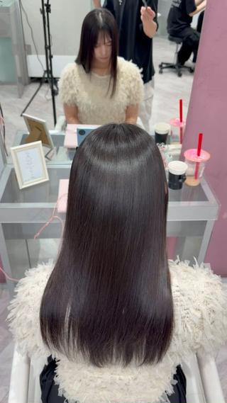 ロング ✨縮毛矯正特化✨️ /💎若山竜生💎のヘアスタイル
