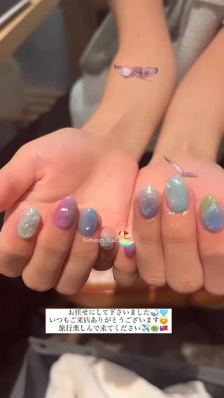 summer nail  ♡ 