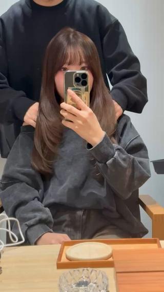 ロング カラー 髪質改善*韓国ヘア* レイヤー*IBUKIのヘアスタイル