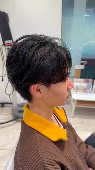ショート パーマ メンズ ケンジアネッタ Men'sのヘアスタイル