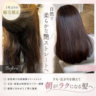 Academy 塚本のヘアスタイル