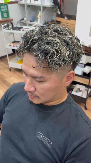 ショート パーマ メンズ hairs 897のヘアスタイル