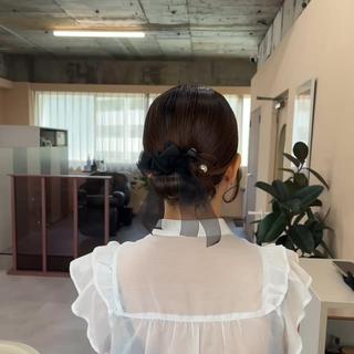 ミディアム ヘアアレンジ 髪質改善カラー/ボブ 🌻Mutsumiのヘアスタイル