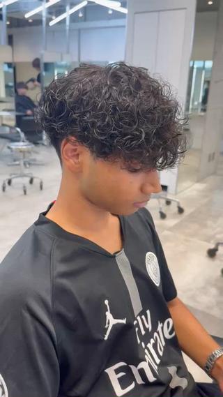 パーマ メンズ fifth 武正 琉生のヘアスタイル