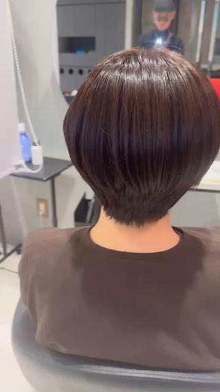 ショート 阿部 一矢のヘアスタイル