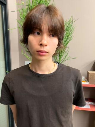 ミディアム メンズ 小笠原悠斗 /メンズヘアのヘアスタイル