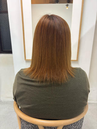 ミディアム kii｜ ゆきな｜福岡美容室のヘアスタイル