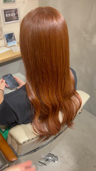 秋っぽオレンジカラー