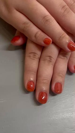 Autumn syrup♡
濃いめのオレンジ