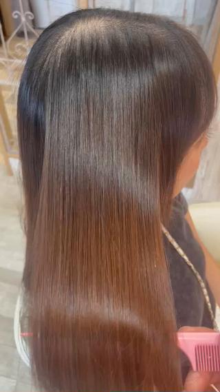 セミロング 西田 芳斗  /髪質改善のヘアスタイル