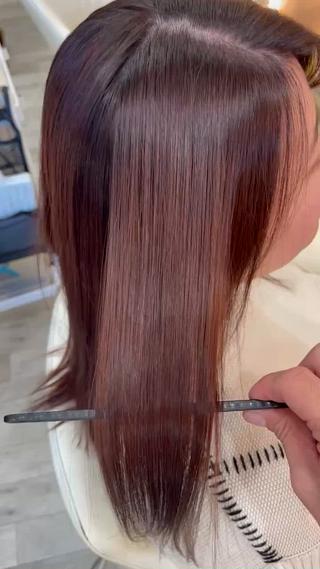 ロング カラー 西田 芳斗  /髪質改善のヘアスタイル
