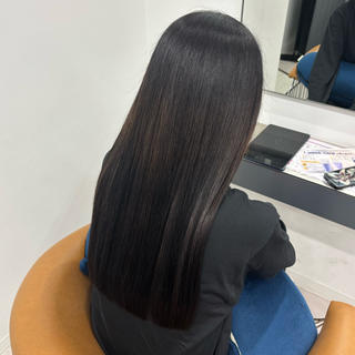 ロング 艶カラー/アレンジ/ yuzu🐈⬛🩶のヘアスタイル