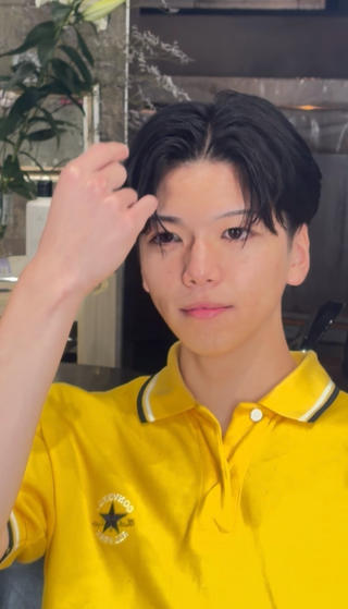 メンズ 大関 愛覇のヘアスタイル