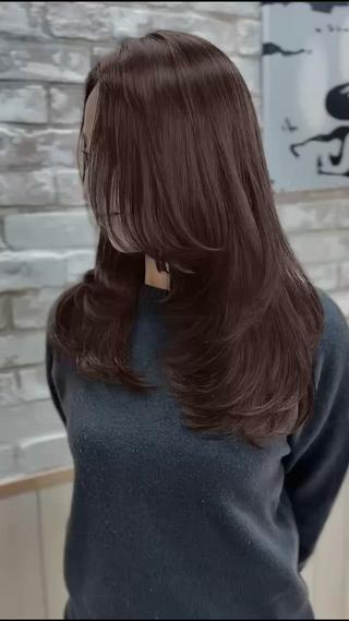 ロング 奥野 貴史 代表 レイヤーのヘアスタイル