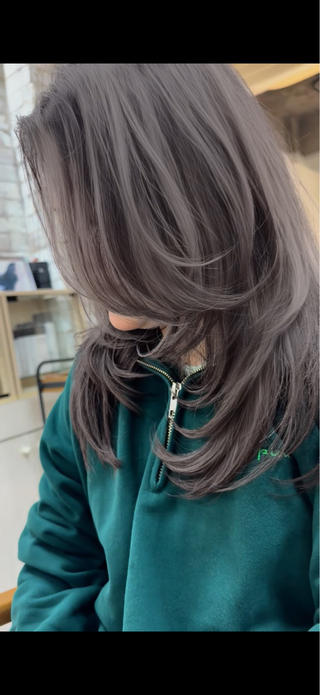 セミロング 奥野 貴史 代表 レイヤーのヘアスタイル