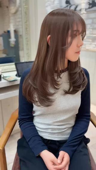ロング 奥野 貴史 代表 レイヤーのヘアスタイル