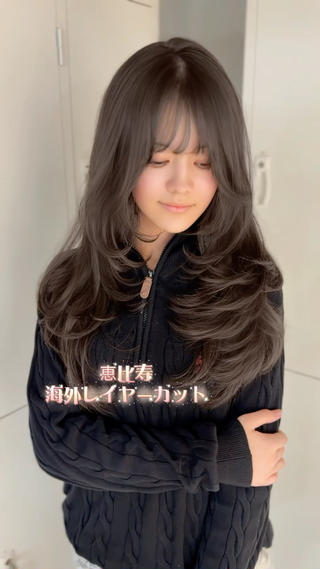 ロング 奥野 貴史 代表 レイヤーのヘアスタイル