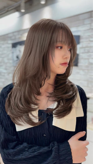 ロング 奥野 貴史 代表 レイヤーのヘアスタイル